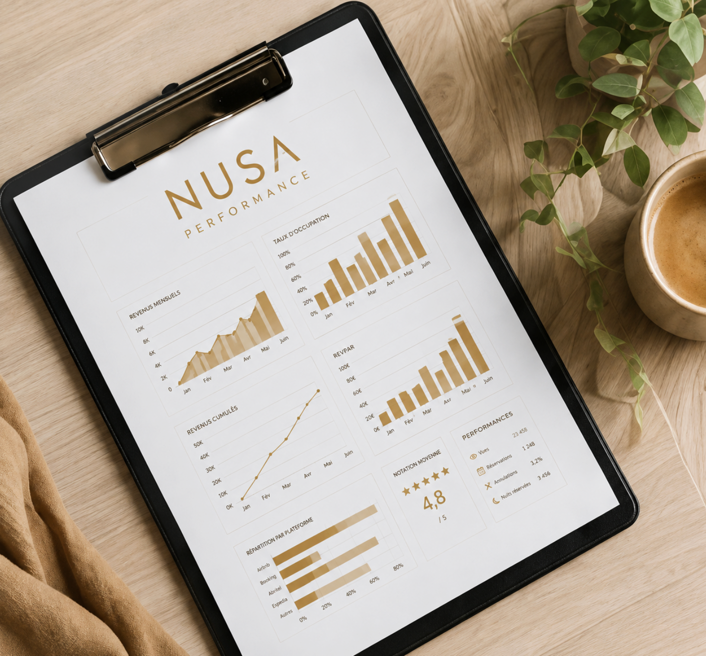 Analyse de performance Nusa Performance
