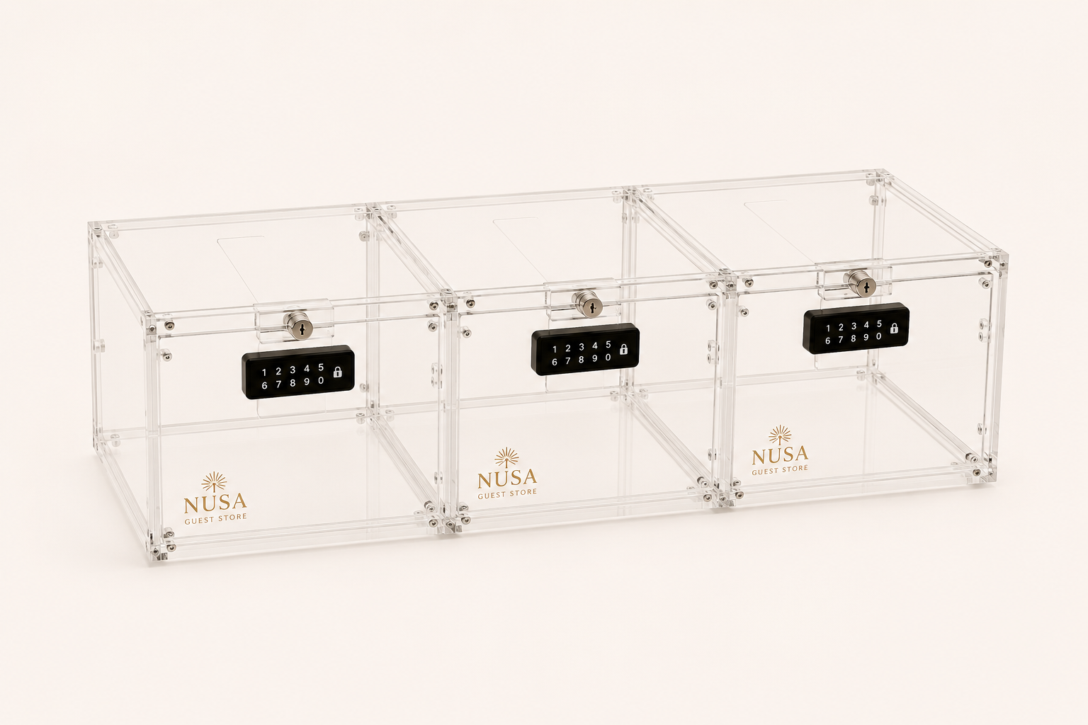 Trois box Nusa Guest Store